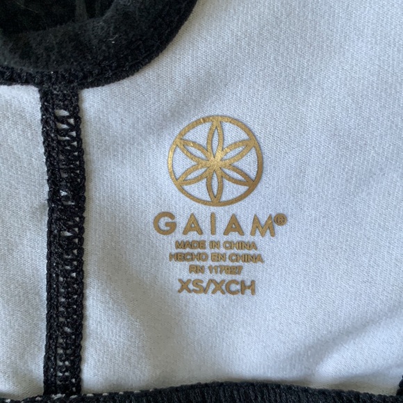 GAIAM bra bralette marine print XS NWT MEDIUM SUPPORT - Picture 11 of 11